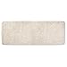 mDesign Non-Slip Microfiber Polyester Rectangular Spa Mat/Bath Rug, Plush Heathered Water Absorbent Accent Rug for Bathroom Vanity, Bathtub/Shower, Machine Washable, 60