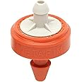 Netafim Hydro Flow Woodpecker Pressure Compensating Junior Dripper 6.6 GPH (Orange/Grey) (250/Box)