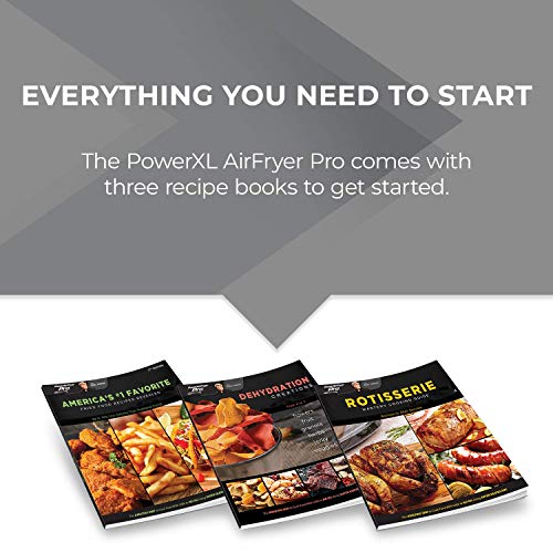 PowerXL Air Fryer Pro, Crisp, Cook, Rotisserie, Dehydrate; 7in1