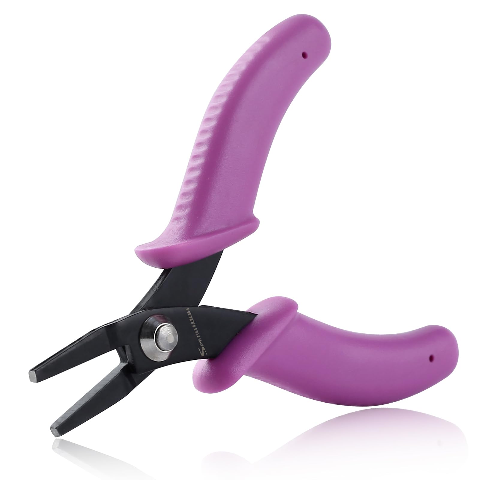 SPEEDWOX Minis: 4" Chain Nose Pliers w/ Smooth & Duckbill Jaws for Jewelry Making & Craft Supplies