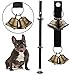 BLUETREE Dog Doorbells Premium Quality Training Potty Great Dog Bells Adjustable Door Bell Dog Bells for Potty Training Your Puppy The Easy Way - Premium Quality - 7 Extra Large Loud 1.4 DoorBells