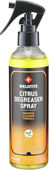 Weldtite Degreaser Spray Citrus 250 ml for Bike Chains and Components