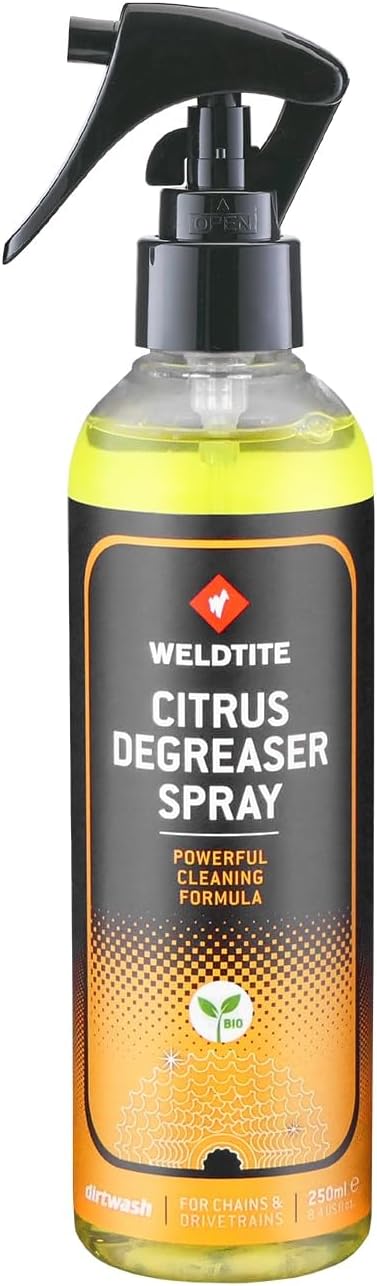 Weldtite Degreaser Spray Citrus 250 ml for Bike Chains and Components