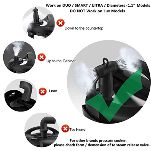 image for Dasuy Silicone Steam Release Diverter Accessory Kitchen Power Pressure