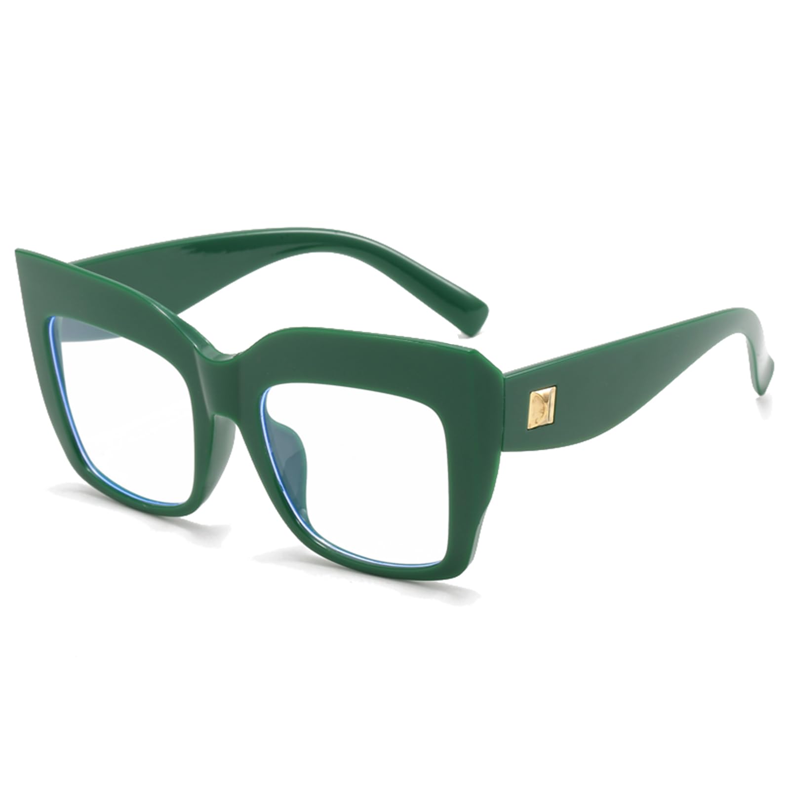 LJCZKA Blue Light Blocking Glasses Cat Eye for Women, Oversized Cat Eye Computer Glasses Anti-Fatigue, Eye Strain & Headache — image 1