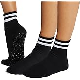 TAVI NOIR Aria Grip Socks – Pilates Socks with Grips for Women, Non Slip, Yoga & Barre