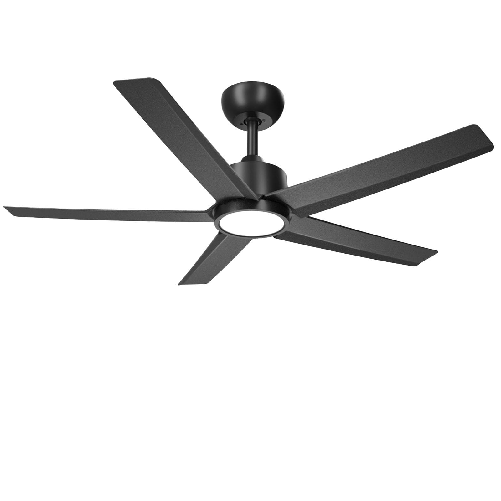 Photo 1 of ocioc 44 Inch Ceiling Fans with Lights and Remote,Quiet DC Motor, Dimmable, 3CCT, 6 Speeds,Reversible, Black Modern Ceiling Fan for Bedroom, Living Room,Dining Room