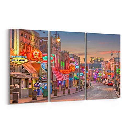 Memphis Skyline Canvas Memphis Canvas Art Memphis Wall Art