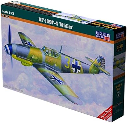 MisterCraft MCC38 1:72 Scale Bf-109 F-4-Muller Model Kit