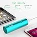 Bonai Mini Premium 5800mAh Portable Charger, External Battery Pack, Power Bank, & Portable iPhone Charger for iPhone X, 8/8 Plus, iPad, iPod, Samsung and Other Phone - Mint (Lightning Cable Included)