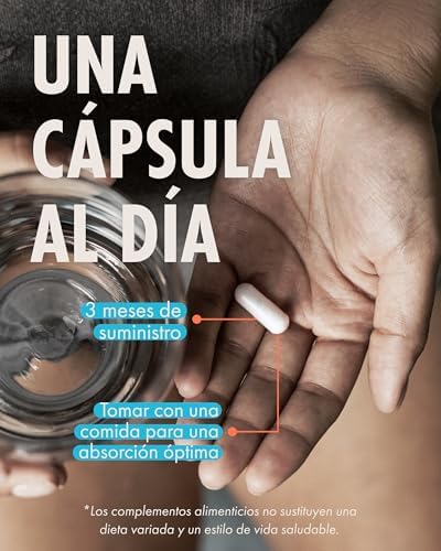 Magnesio bisglicinato - 500 mg - Alta potencia 100 capsulas veganas (3 meses suministro) - Bisglicinato de Alta Biodisponibilidad - Mejora del sueño - Glicinato de Magnesio para dormir
