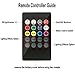 GD-Lighting 4pcs Multi-Color 7 Color LED Interior Underdash Lighting Kit, With Sound Active Function and Wireless Remote Control