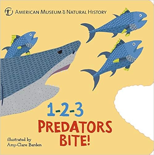 Livres Couvertures de 1-2-3 Predators Bite!: An Animal Counting Book (Inglés) Libro de cartón – Ilustrado, 6 junio 2019
