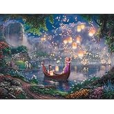 DIY 5D Diamond Art Kit for Adult Kids,Princess Rapunzel Full Drill Embroidery Cross Stitch Picture Supplies Arts Craft for Ho
