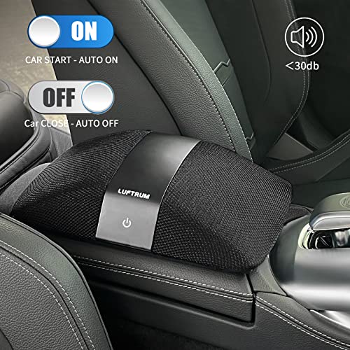 Car Air Purifier with H13 True HEPA Filter: Car Portable Air purifier for Exhaust Fumes, VOCs, Smoke, Odors, and Bacteria, 99.9% Removal to 0.1 Microns - Air purifier for Car Traveling Bedroom | Blue