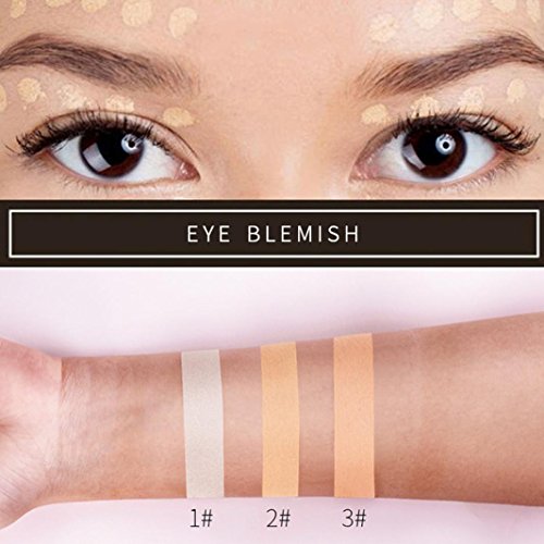 Concealer BB Cream Cover Acne Black Eye Professional Makeup Liquid Silky Smooth Face Foundation Moisturizing Waterproof (B)