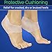 ViveSole Gel Heel Protectors (2 Pairs) – Silicone Gel Guard for Women and Men – Moisturizing for Blister, Cracked Foot, Plantar Fasciitis, Spur Relief – Soft Cushion Support – Protective Insert Sleevethumb 3