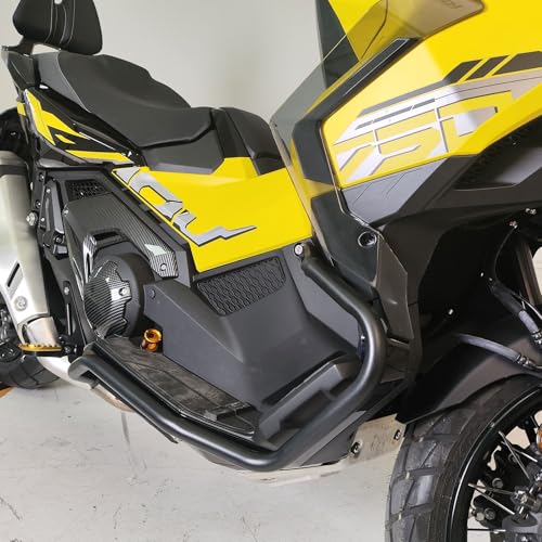 WOOGA Engine Guard Protectors Crash Bar, Motorcycle Engine Bumper Crash Bar Suitable for Ho&n&da X-ADV 750 2017 2018 2019 2020 2021 2022 2023 2024 2025 2026 (Black B)