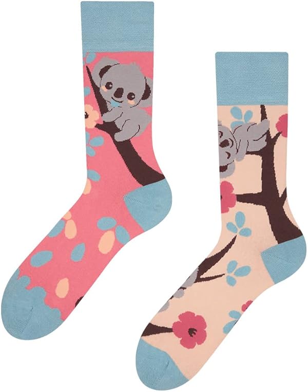 Dedoles Socken Unisex Damen Herren & Kinder Baumwolle viele lustige Designs Fussball Fahrrad Pferde Pflanzen Feuerwehr Geschenk links rechts verschieden