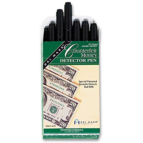 Dri Mark 351R1 Counterfeit Bill Detector Marker Pen