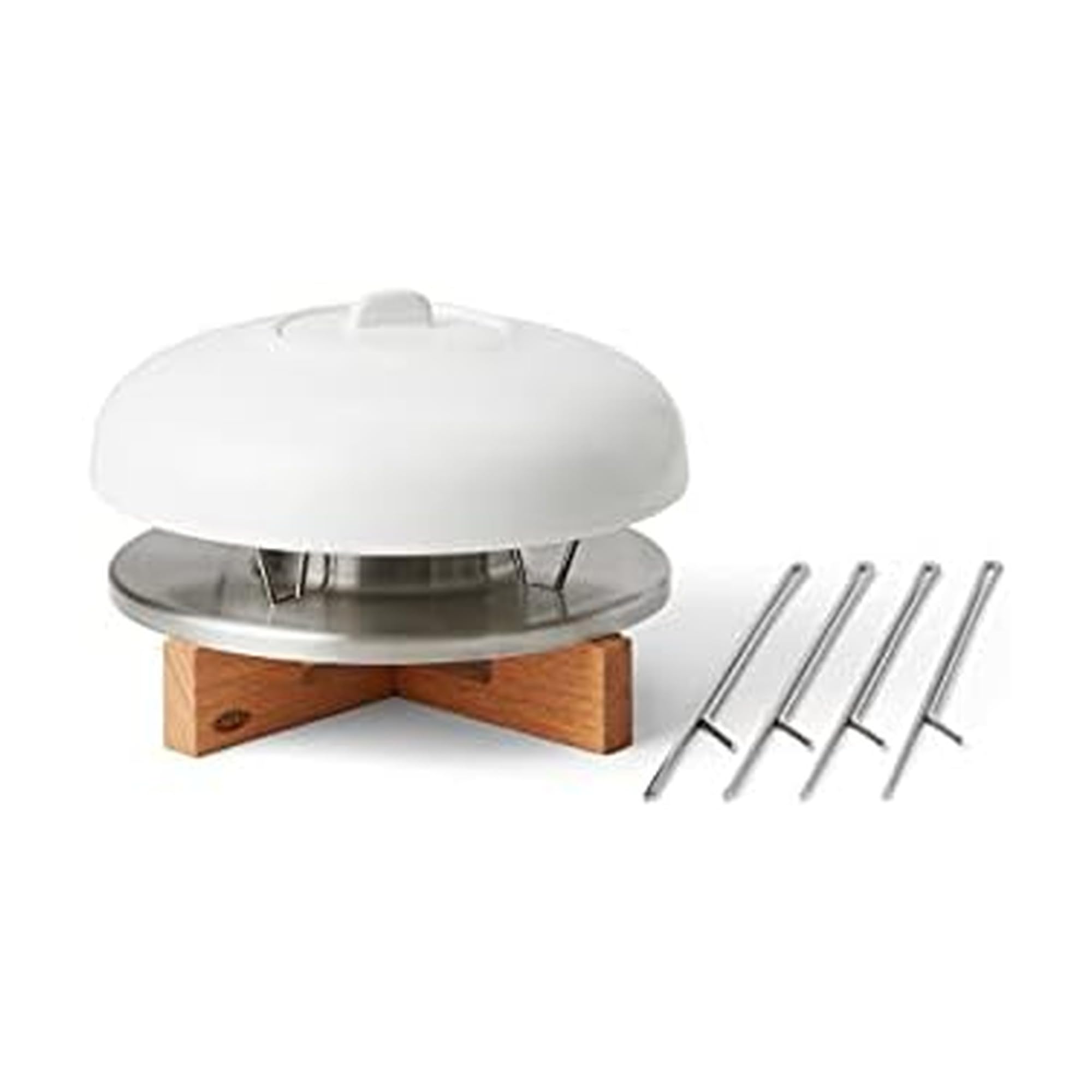 Photo 1 of ***SCRATCHES********Chef’n Sweet Spot Tabletop Smores Maker, Can Be Used Indoors or Outdoors, White/Wood