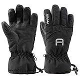 AKASO Waterproof Ski Gloves Winter Warm 3M Thinsulate Snow Gloves,High Breathable TPU Snowboard Gloves for Skiing, Snowboarding,Outdoor Sports, Gifts for Men and Women
