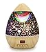 Star Projector Night Light, Wood Grain LED Bedroom Light Projector with 5-995 Minutes Timer Auto-Shut Off, Colorful Star Rotating Lamp for Baby Kids by DCAUT