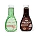 ChocZero's Chocolate Syrup and Peppermint Syrup. Sugar Free, Low Net Carb, No Preservatives. Gluten Free. No Sugar Alcohol. (2 Bottles)