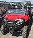 Honda Pioneer 700 / 700-4 Windshield by Clearly Tough - Full Folding Lexan MR10 premium polycarbonate -SCRATCH RESISTANT- Made in America!