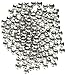 Oasis Supply Dragees Sugar Cake Cupcake Cookie Sprinkles, Silver, 4mm