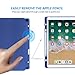 Coralov Case for iPad Pro 12.9 Inch 2017/2015 with Pencil Holder - Lightweight Soft TPU Back Cover and Trifold Stand with Auto Sleep/Wake,Protective for iPad Pro 12.9 Inch(1st & 2nd Gen) Blue