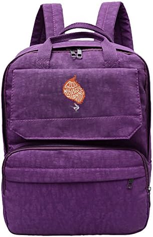 Women Good Mythical Morning Logo Girls Oxford Students Backpack Rucksack School Bag Travel Outdoor Backpack