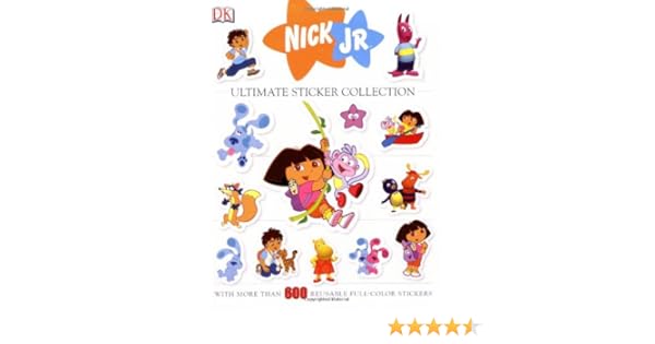 Ultimate Sticker Book Ultimate Sticker Collection Nick Jr