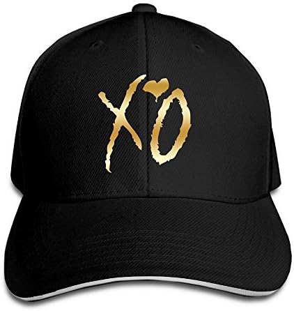 KMRR XO Gold Logo Flex Baseball Cap Black