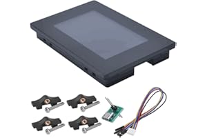Ferwooh Nextion Intelligent 5.0 Inch Display NX8048P050-011C-Y Serial HMI TFT Capacitive Touch Screen 800x480 LCD Module with Housing Supports Audio Video