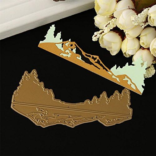 Home Decor, FIRERO Merry Christmas Metal Cutting Dies Stencils Scrapbooking Embossing DIY Crafts 2 (H)