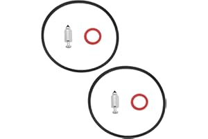 YINETTECH 2 Sets Carburetor Fuel Bowl Kits Float Assembly Compatible with Briggs & Stratton 231855 281165S 69225 497535