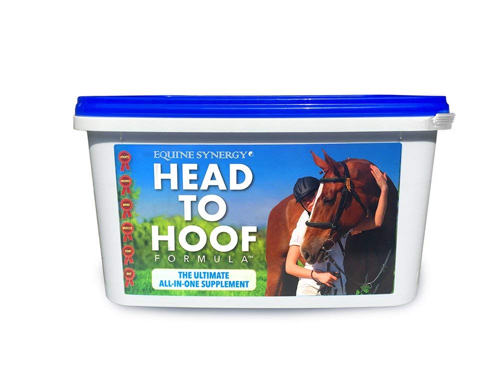 Head To Hoof Formula - Ultra Hoof Health with Advanced Biotin Levels, Plus Joint and Gut Nutrients - Total Equine Condition in One Tub 1.8 kg