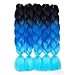 Ombre Kanekalon Braiding Hair Extensions 5Pcs/Lot 24