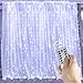 Minetom 185 LED Wishing Ball Curtain Lights - Fairy String Lights with Remote, USB Powered Waterproof for Christmas Wedding Party Bedroom Decoration