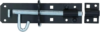 Merriway BH01738 Type 2A Heavy Duty Brenton Bolt Padbolt 150mm Black Pad