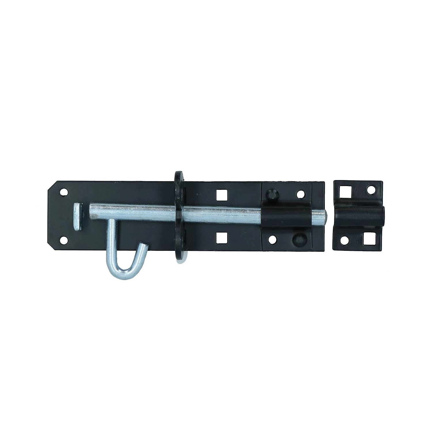 Merriway BH01738 Type 2A Heavy Duty Brenton Bolt Padbolt, 150mm -Black Pad