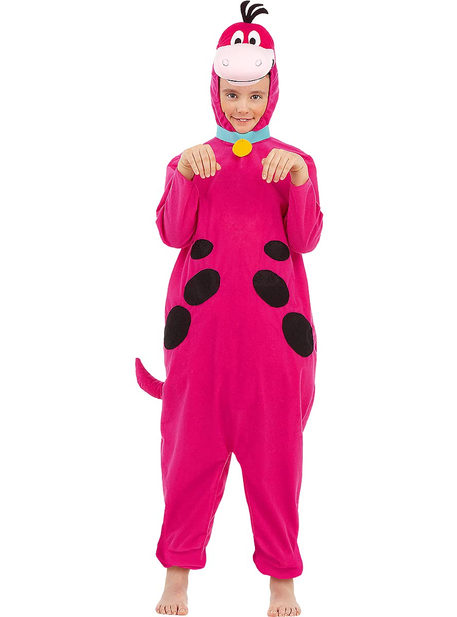 Funidelia | Dino costume - The Flintstones for boys and girls Cartoons, Dinosaur - Costumes for kids, accessory fancy dress & props for Halloween, carnival & parties - Size 5-6 years - Purple