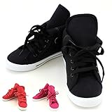 Enimay Kid's High Top Fashion Sneakers Vans Inspired Children's Skate Shoes