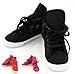Enimay Kid's High Top Fashion Sneakers Vans Inspired Children's Skate Shoes