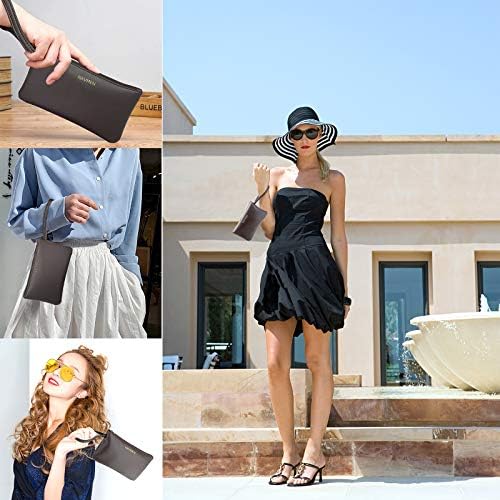 Small Makeup Bag for Purse Travel Makeup Pouch Waterproof PU Leather Cosmetic Bag with Handlehe&Zipper for Women Girls(8.07x5.03 Inches)Brown 6 Small Makeup Bag for Purse Travel Makeup Pouch Waterproof PU Leather Cosmetic Bag with Handlehe&Zipper for Women Girls(8.07x5.03 Inches)Brown