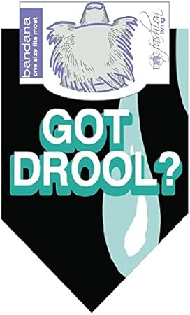 dog drool bandana