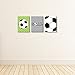 Big Dot of Happiness Goaaal - Soccer - Sports Themed Wall Art and Kids Room Decorations - Gift Ideas - 7.5 x 10 inches - Set of 3 Prints