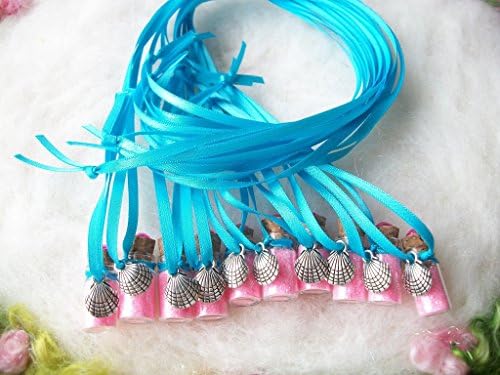 Moana Party Favors Under the Sea Party Favors Magical Mermaid Tears Silver Shell Pink Mermaid Party Favors Luau Beach Surf Party Oceanographer Gift