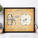 Fishing Reel Patent Print - Great for Lake House Decor, Cabin and Beach Man Cave Stuff, Fishing and Lake Life Decor, Antique Gifts for Fisherman, 11x14 Unframed Patent Print Poster